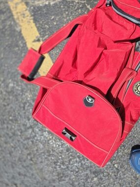 Kipling Bright Red‎ Men's Travel Backpack
